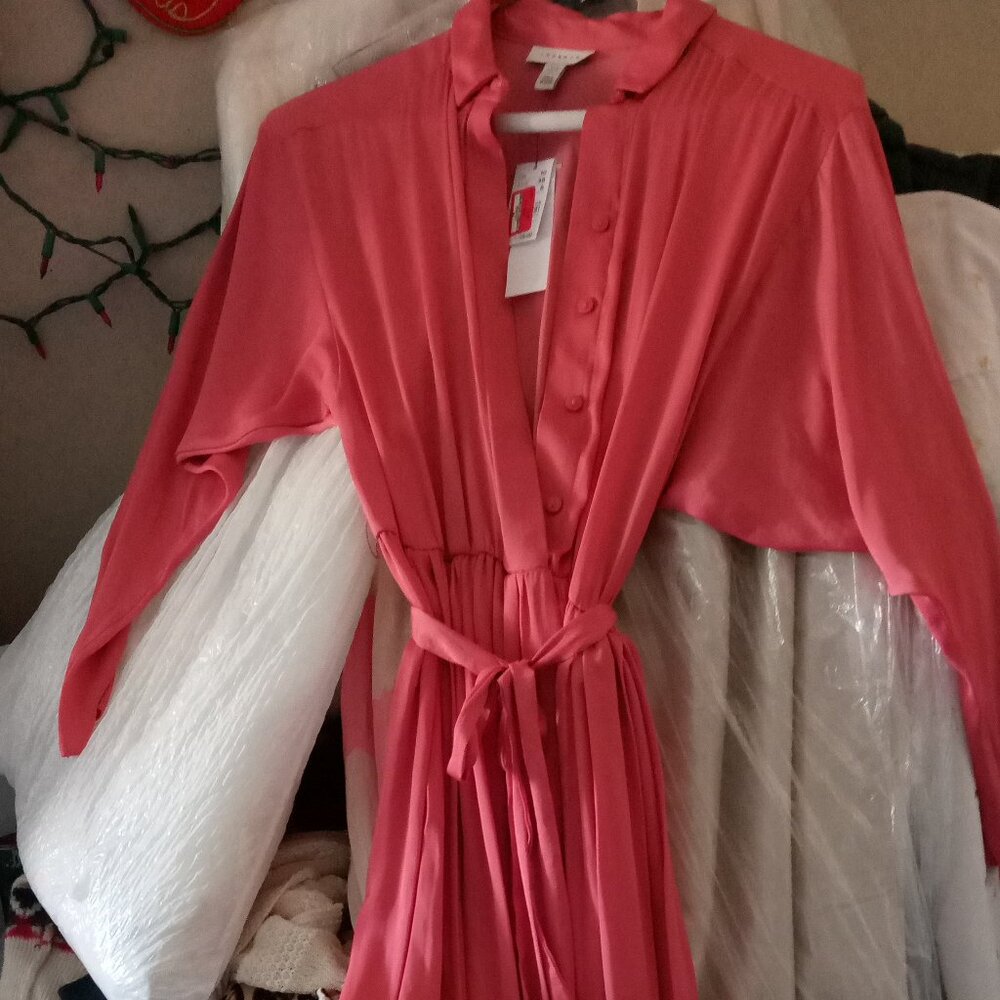 Top shop SALMON COLOR  long dress